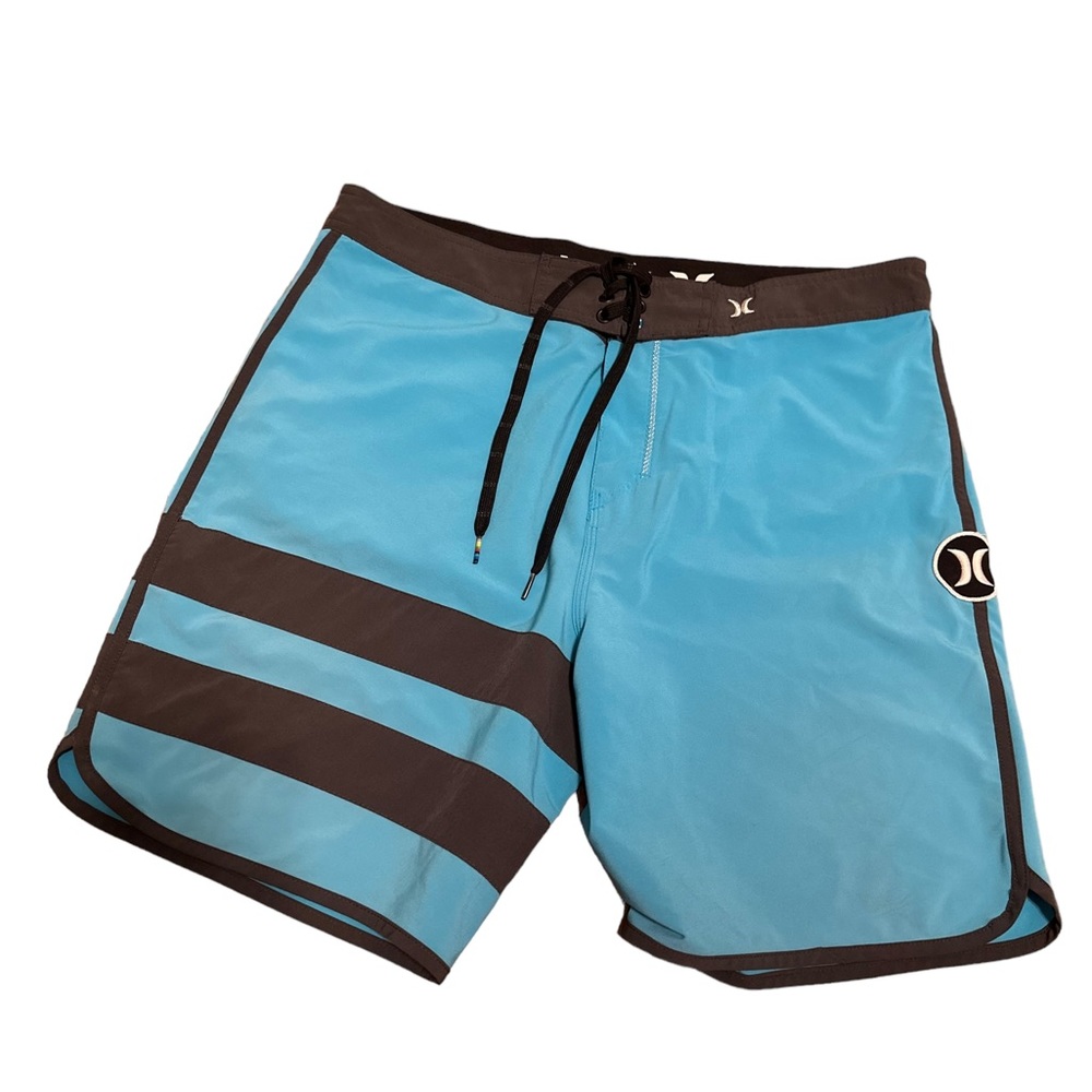 Hurley Men's Swim Shorts - Blue and Black